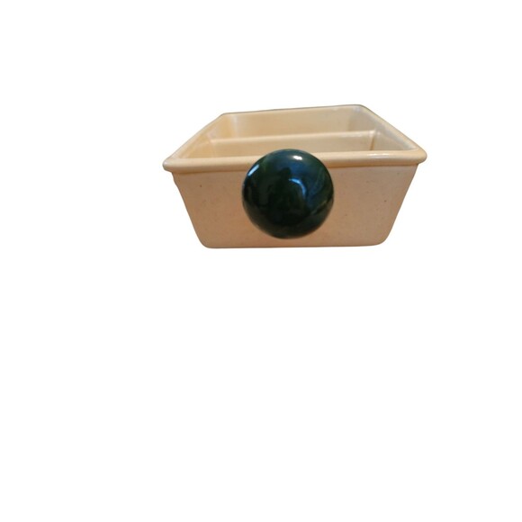 Metlox Poppytrail Provincial Homestead Serving Dish 2 Compartments - Picture 5 of 6